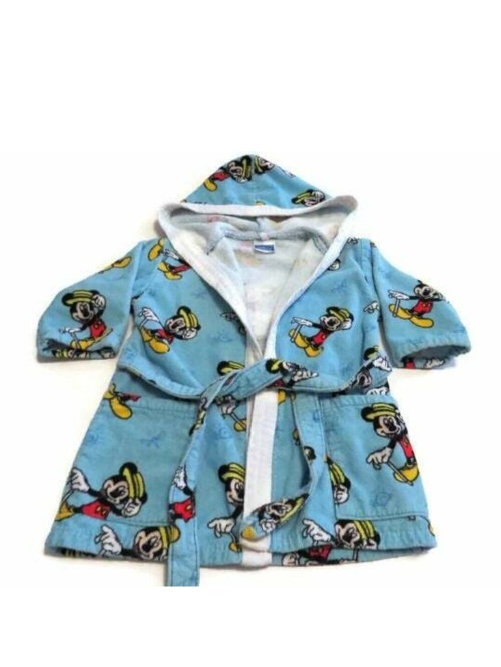 Terry Cloth Disney Robe Toddler 4 Pool Swim Towel Robe Mickey Mouse Vacation